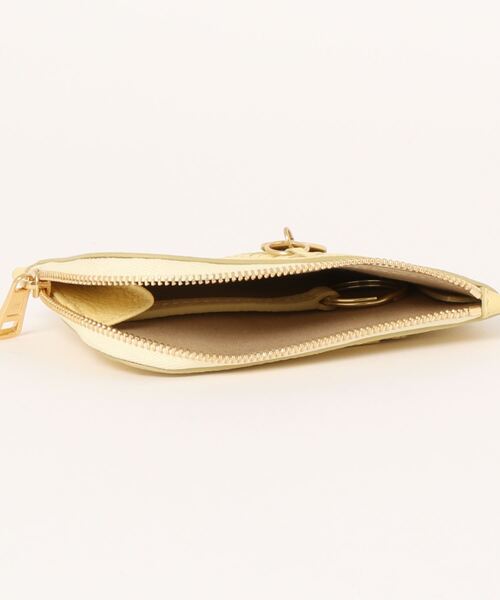 SEE BY CHLOE（シーバイクロエ）の「TILDA チルダ / ジップコインパース　L ZIPPED COIN PURSE WITH CARDS SLOTS（コインケース・レディース・ライトイエロー・FREE）」の4枚目の写真
