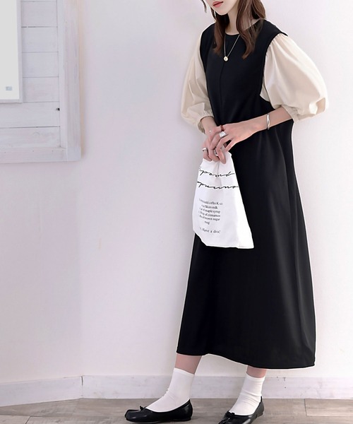 classicalelf（クラシカルエルフ）の「旬顔、ぽわん袖。異素材