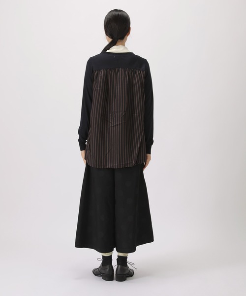 ズッカ / ストライプドッキングニット ZUCCa（ズッカ）の「ストライプドッキングセーター/ニット