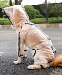 aimoha（アイモハ）の「犬用透明完全防水レインコート（ペットウェア）」