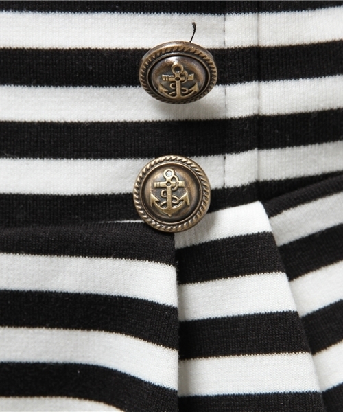 WEGO（ウィゴー）の「WEGO/ポンチマリンショーパン（その他パンツ・レディース・ホワイト系その他/ネイビー・FREE）」の6枚目の写真