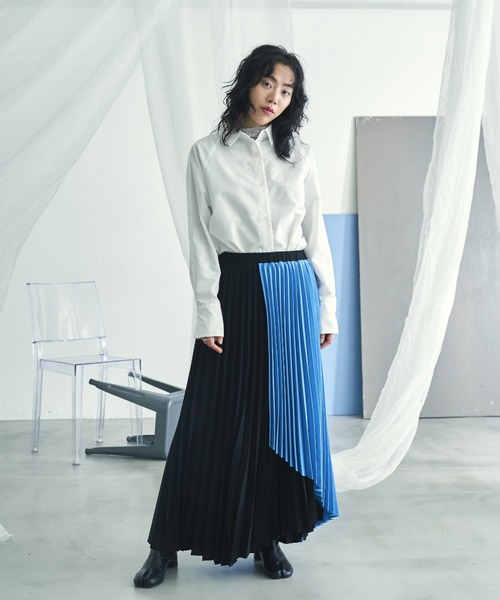 VACANCY（ヴァカンシー）の「アシンメトリープリーツスカート