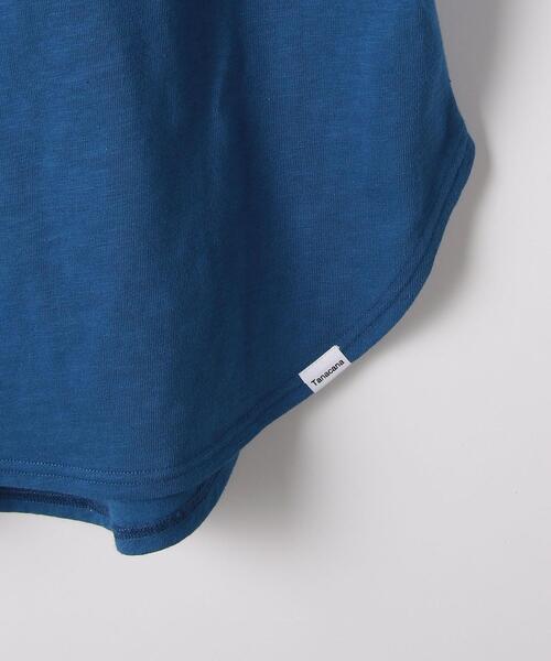 green label relaxing（グリーンレーベルリラクシング）の「＜Tanacana (タナカーナ)＞ 天竺 ロゴ テール Tシャツ（Tシャツ/カットソー・レディース・オフホワイト/ロイヤルブルー/グレー・FREE）」の17枚目の写真
