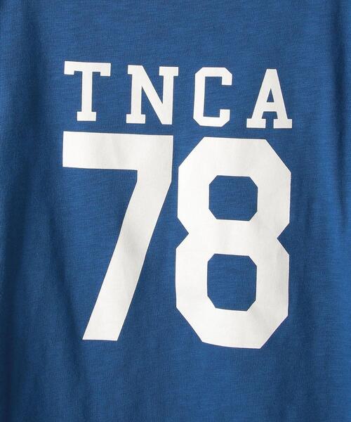 green label relaxing（グリーンレーベルリラクシング）の「＜Tanacana (タナカーナ)＞ 天竺 ロゴ テール Tシャツ（Tシャツ/カットソー・レディース・オフホワイト/ロイヤルブルー/グレー・FREE）」の18枚目の写真