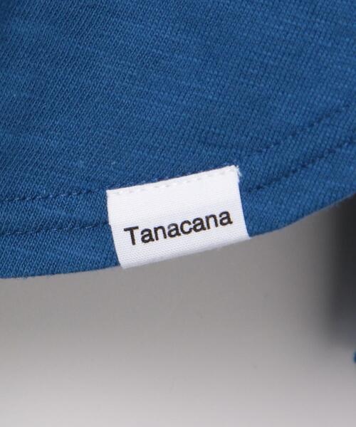 green label relaxing（グリーンレーベルリラクシング）の「＜Tanacana (タナカーナ)＞ 天竺 ロゴ テール Tシャツ（Tシャツ/カットソー・レディース・オフホワイト/ロイヤルブルー/グレー・FREE）」の10枚目の写真