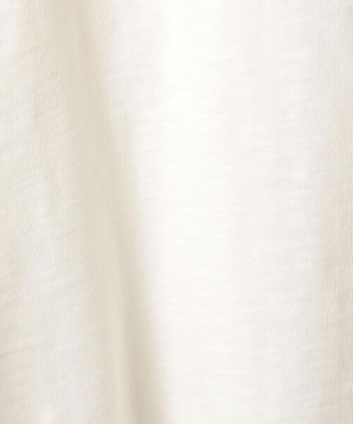 green label relaxing（グリーンレーベルリラクシング）の「＜Tanacana (タナカーナ)＞ 天竺 ロゴ テール Tシャツ（Tシャツ/カットソー・レディース・オフホワイト/ロイヤルブルー/グレー・FREE）」の22枚目の写真