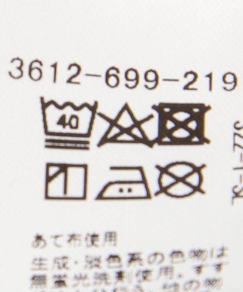 green label relaxing（グリーンレーベルリラクシング）の「＜Tanacana (タナカーナ)＞ 天竺 ロゴ テール Tシャツ（Tシャツ/カットソー・レディース・オフホワイト/ロイヤルブルー/グレー・FREE）」の21枚目の写真