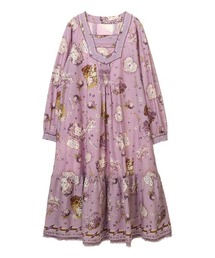 フィフティバイオレッツプリントワンピース PINK HOUSE フィフティ