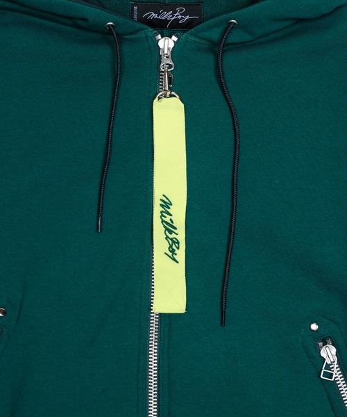MILKBOY(ミルクボーイ)の「LONG ZIP HOODIE(パーカー・レディース・A/C・FREE)」の9枚目の写真