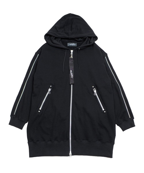 MILKBOY(ミルクボーイ)の「LONG ZIP HOODIE(パーカー・レディース・A/C・FREE)」の6枚目の写真
