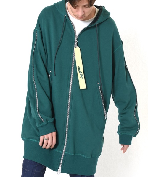 MILKBOY(ミルクボーイ)の「LONG ZIP HOODIE(パーカー・レディース・A/C・FREE)」の13枚目の写真