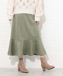 Cutie Blonde | スエードマーメイドスカート(スカート)