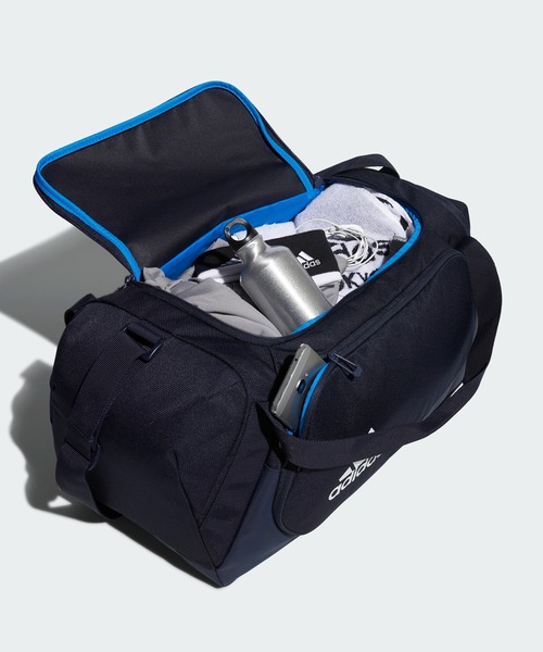 adidas（アディダス）の「オプティマイズド パッキング システム チームダッフルバッグ 35 L / アディダス adidas（ボストンバッグ・メンズ・ブラック/ブルー・FREE）」の13枚目の写真