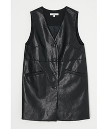 MOUSSY | BUTTON FRONT F／L ベスト(ベスト)