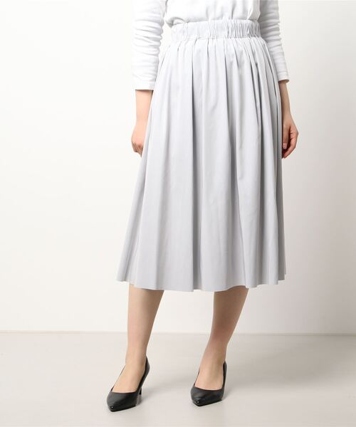 Jines（ジネス）の「＜リバーシブル＞タフタスカート（スカート・レディース・ライトグリーン/ライトブルー/ライトイエロー・FREE）」の11枚目の写真