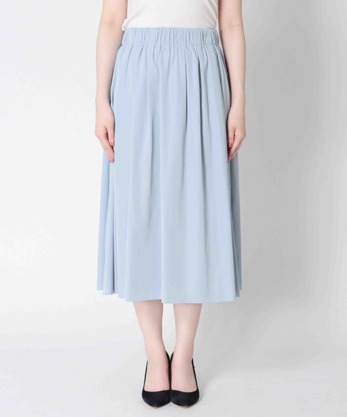 Jines（ジネス）の「＜リバーシブル＞タフタスカート（スカート・レディース・ライトグリーン/ライトブルー/ライトイエロー・FREE）」の14枚目の写真