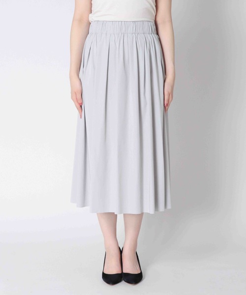 Jines（ジネス）の「＜リバーシブル＞タフタスカート（スカート・レディース・ライトグリーン/ライトブルー/ライトイエロー・FREE）」の6枚目の写真