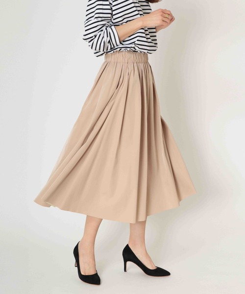 Jines（ジネス）の「＜リバーシブル＞タフタスカート（スカート・レディース・ライトグリーン/ライトブルー/ライトイエロー・FREE）」の12枚目の写真