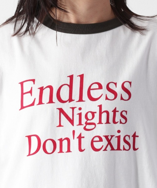 cepo（セポ）の「ビッグシルエット リンガーロンＴｅｅ（Tシャツ/カットソー・レディース・ネイビー/チャコール・M）」の6枚目の写真