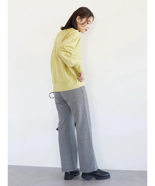 Sugar spoon（シュガースプーン）の「・SUGAR SPOON ギンガムチェックパンツ＊（その他パンツ・レディース・グレー/オフホワイト/ベージュ・FREE）」の7枚目の写真