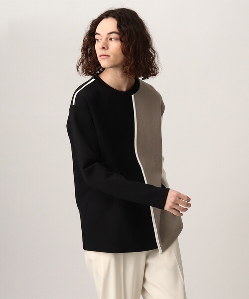 tk.TAKEO KIKUCHI(ティーケータケオキクチ)の「◆クォータースイッチカットソー(ユニセックスアイテム)(Tシャツ/カットソー・メンズ・ホワイト系5/ブラック系4/ブルー系4・02/03/66)」の20枚目の写真