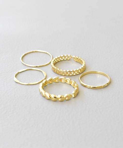 fing.(フィング)の「ring gold(リング・レディース・シルバー/ゴールド・フリー)」の2枚目の写真