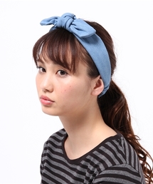 WEGO | WEGO/デニムターバン(ヘアバンド)