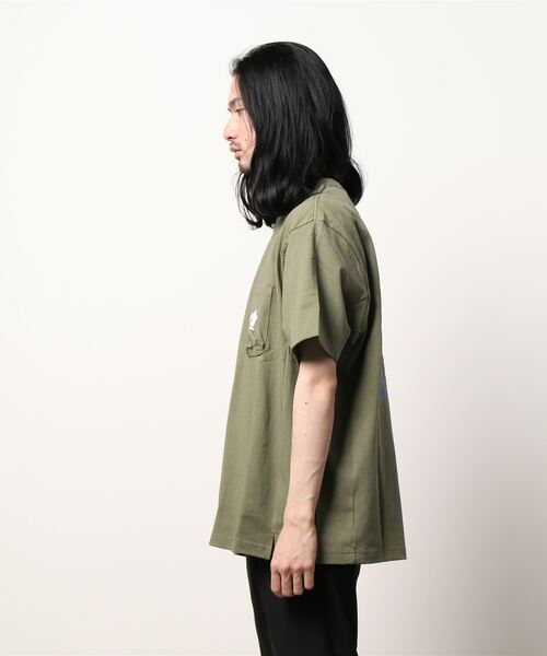 KRIFF MAYER（クリフメイヤー）の「ROKXコラボクールタフT(ヨセミテ)（Tシャツ/カットソー・メンズ・オフホワイト/カーキ/チャコール・SMALL/MEDIUM/LARGE/X-LARGE）」の4枚目の写真