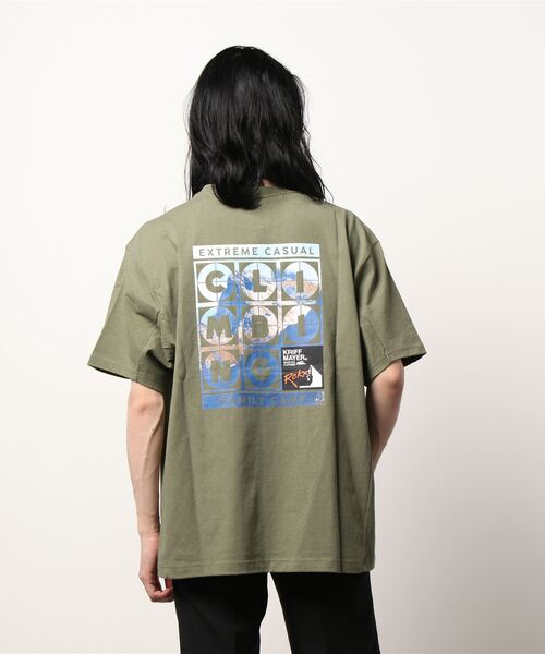 KRIFF MAYER（クリフメイヤー）の「ROKXコラボクールタフT(ヨセミテ)（Tシャツ/カットソー・メンズ・オフホワイト/カーキ/チャコール・SMALL/MEDIUM/LARGE/X-LARGE）」の5枚目の写真