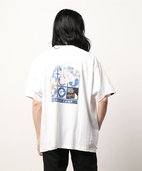 KRIFF MAYER（クリフメイヤー）の「ROKXコラボクールタフT(ヨセミテ)（Tシャツ/カットソー・メンズ・オフホワイト/カーキ/チャコール・SMALL/MEDIUM/LARGE/X-LARGE）」の7枚目の写真