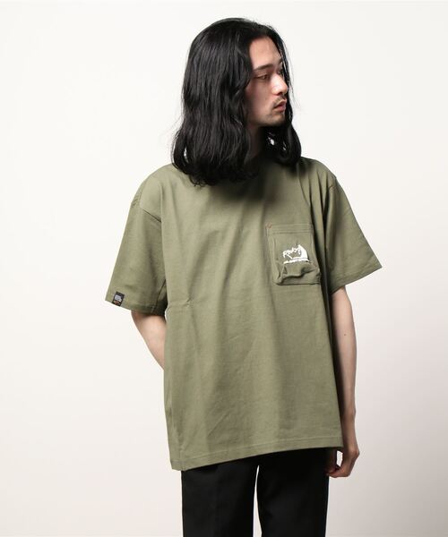 KRIFF MAYER（クリフメイヤー）の「ROKXコラボクールタフT(ヨセミテ)（Tシャツ/カットソー・メンズ・オフホワイト/カーキ/チャコール・SMALL/MEDIUM/LARGE/X-LARGE）」の20枚目の写真