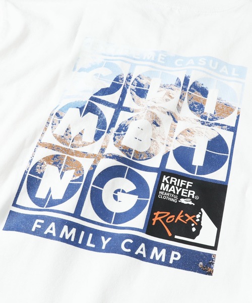 KRIFF MAYER（クリフメイヤー）の「ROKXコラボクールタフT(ヨセミテ)（Tシャツ/カットソー・メンズ・オフホワイト/カーキ/チャコール・SMALL/MEDIUM/LARGE/X-LARGE）」の19枚目の写真