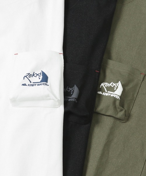 KRIFF MAYER（クリフメイヤー）の「ROKXコラボクールタフT(ヨセミテ)（Tシャツ/カットソー・メンズ・オフホワイト/カーキ/チャコール・SMALL/MEDIUM/LARGE/X-LARGE）」の17枚目の写真