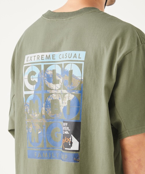 KRIFF MAYER（クリフメイヤー）の「ROKXコラボクールタフT(ヨセミテ)（Tシャツ/カットソー・メンズ・オフホワイト/カーキ/チャコール・SMALL/MEDIUM/LARGE/X-LARGE）」の13枚目の写真