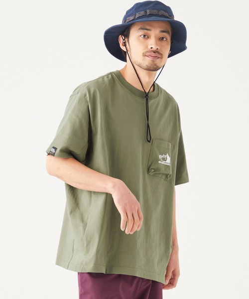 KRIFF MAYER（クリフメイヤー）の「ROKXコラボクールタフT(ヨセミテ)（Tシャツ/カットソー・メンズ・オフホワイト/カーキ/チャコール・SMALL/MEDIUM/LARGE/X-LARGE）」の11枚目の写真