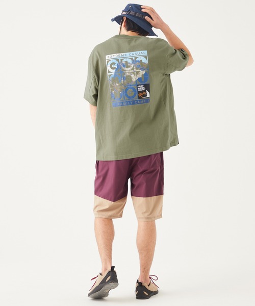 KRIFF MAYER（クリフメイヤー）の「ROKXコラボクールタフT(ヨセミテ)（Tシャツ/カットソー・メンズ・オフホワイト/カーキ/チャコール・SMALL/MEDIUM/LARGE/X-LARGE）」の8枚目の写真