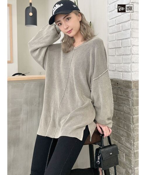 GYDA（ジェイダ）の「GYDA×NEWERA U.S.OF AMERICA CAP（キャップ・レディース・ブラック/ベージュ/オフホワイト・FREE）」の4枚目の写真