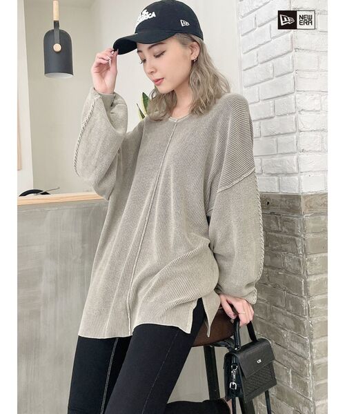 GYDA（ジェイダ）の「GYDA×NEWERA U.S.OF AMERICA CAP（キャップ・レディース・ブラック/ベージュ/オフホワイト・FREE）」の6枚目の写真