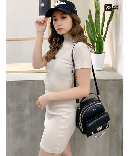 GYDA（ジェイダ）の「GYDA×NEWERA U.S.OF AMERICA CAP（キャップ・レディース・ブラック/ベージュ/オフホワイト・FREE）」の8枚目の写真