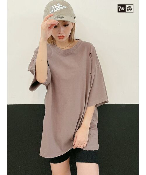 GYDA（ジェイダ）の「GYDA×NEWERA U.S.OF AMERICA CAP（キャップ・レディース・ブラック/ベージュ/オフホワイト・FREE）」の11枚目の写真