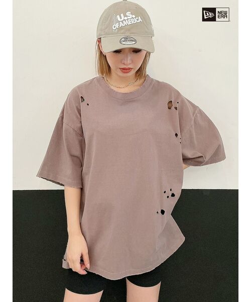 GYDA（ジェイダ）の「GYDA×NEWERA U.S.OF AMERICA CAP（キャップ・レディース・ブラック/ベージュ/オフホワイト・FREE）」の12枚目の写真