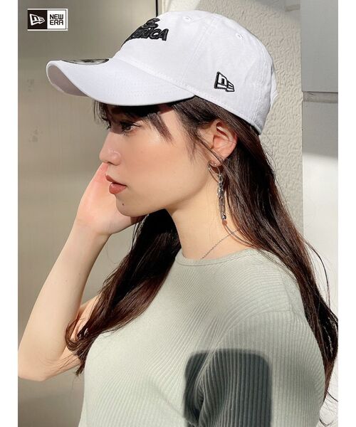 GYDA（ジェイダ）の「GYDA×NEWERA U.S.OF AMERICA CAP（キャップ・レディース・ブラック/ベージュ/オフホワイト・FREE）」の13枚目の写真