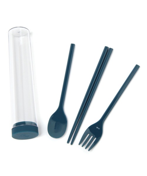 GLOBAL WORK（グローバルワーク）の「ケイタイカトラリー３点セット/273428（カトラリー・レディース・ホワイト/ネイビー/カーキ・FREE）」の3枚目の写真