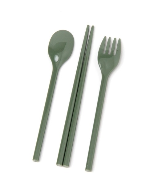 GLOBAL WORK（グローバルワーク）の「ケイタイカトラリー３点セット/273428（カトラリー・レディース・ホワイト/ネイビー/カーキ・FREE）」の10枚目の写真