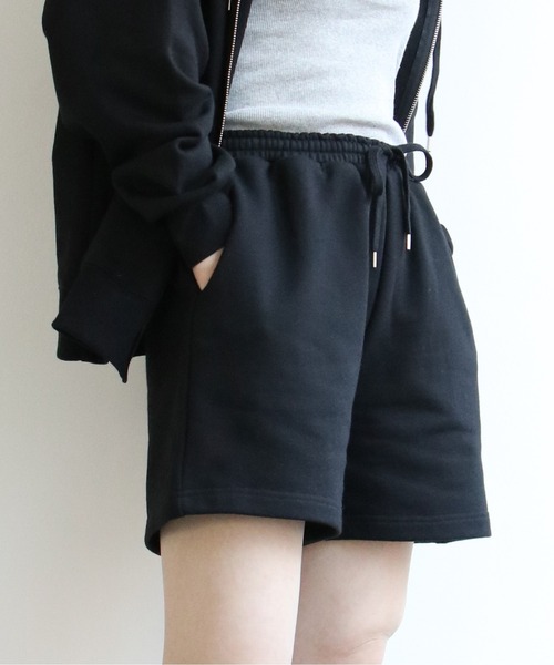 notch.（ノッチ）の「ロゴ刺繍ショートパンツ（その他パンツ・レディース・ブラック/グリーン/ライトグレー・M）」の2枚目の写真