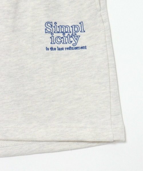 notch.（ノッチ）の「ロゴ刺繍ショートパンツ（その他パンツ・レディース・ブラック/グリーン/ライトグレー・M）」の14枚目の写真