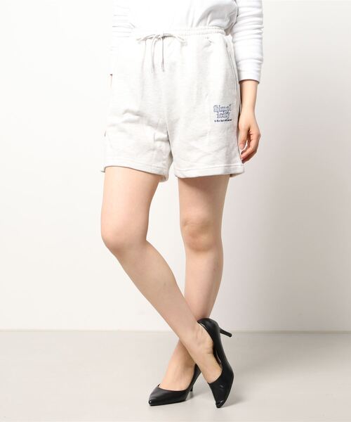 notch.（ノッチ）の「ロゴ刺繍ショートパンツ（その他パンツ・レディース・ブラック/グリーン/ライトグレー・M）」の18枚目の写真