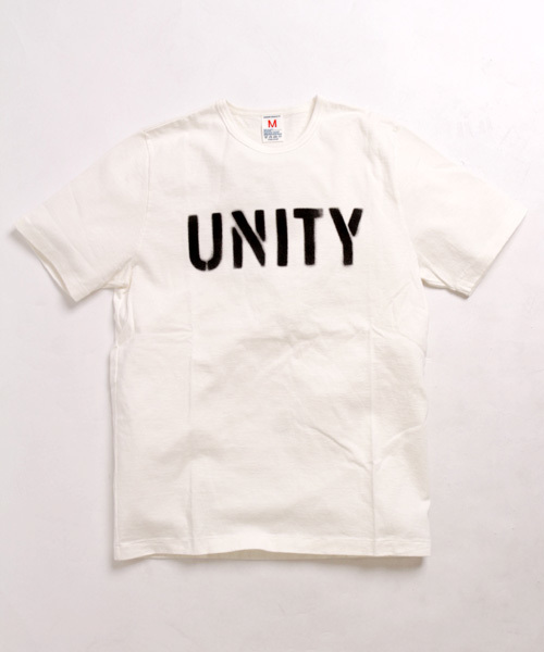 Denime(ドゥニーム)の「BASIC CUT 'UNITY'TEE(Tシャツ/カットソー・メンズ・ホワイト/ブラック/ネイビー・SMALL/LARGE/MEDIUM)」の2枚目の写真