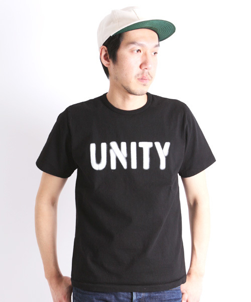 Denime(ドゥニーム)の「BASIC CUT 'UNITY'TEE(Tシャツ/カットソー・メンズ・ホワイト/ブラック/ネイビー・SMALL/LARGE/MEDIUM)」の1枚目の写真