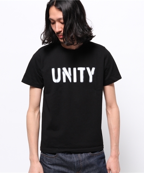 Denime(ドゥニーム)の「BASIC CUT 'UNITY'TEE(Tシャツ/カットソー・メンズ・ホワイト/ブラック/ネイビー・SMALL/LARGE/MEDIUM)」の4枚目の写真